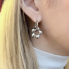 Donut Flower Earrings 甜甜圈花兒925耳環/耳夾