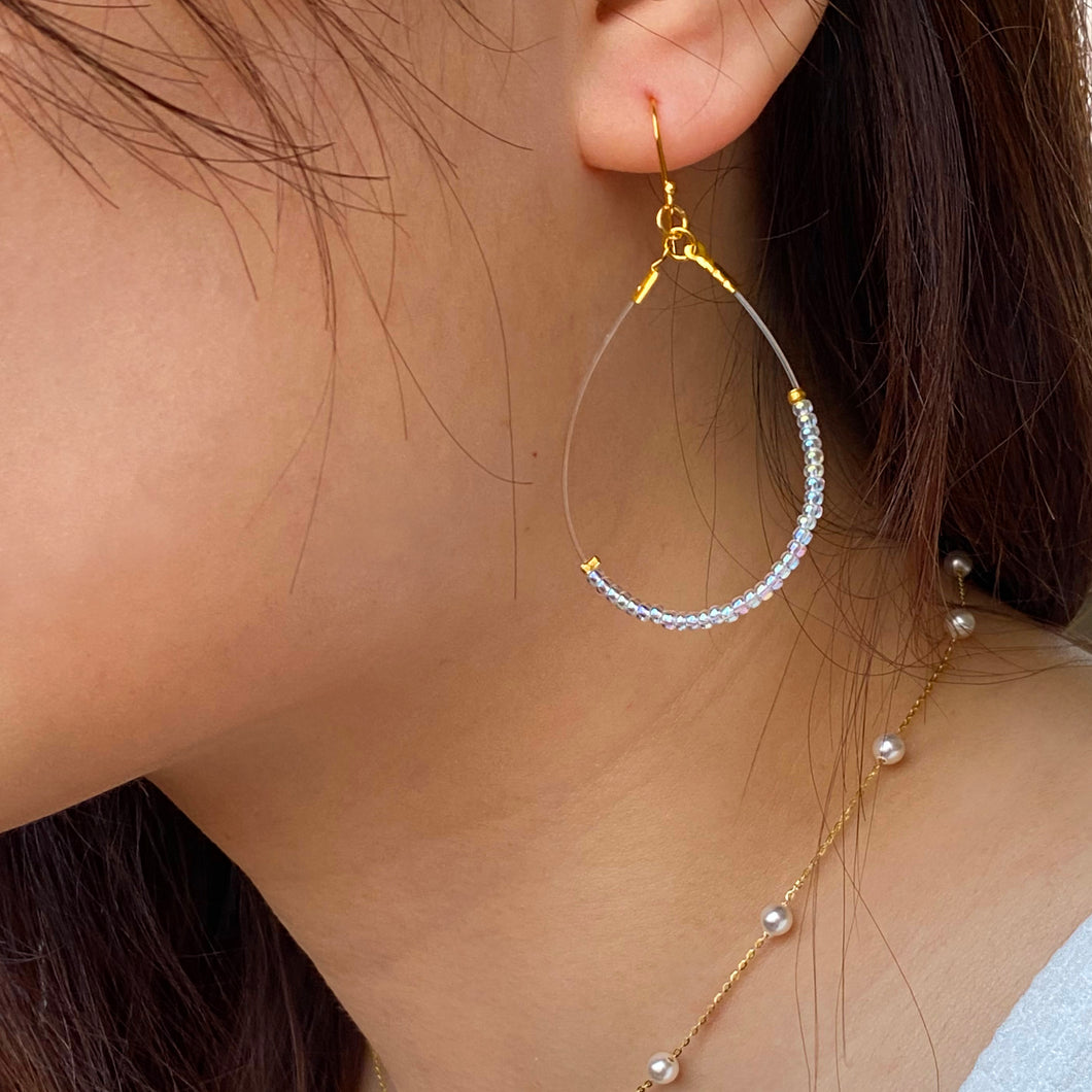 Droplet Earrings (Clear Water)