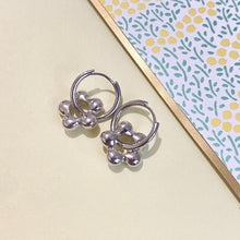 Donut Flower Earrings 甜甜圈花兒925耳環/耳夾