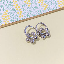 Donut Flower Earrings 甜甜圈花兒925耳環/耳夾
