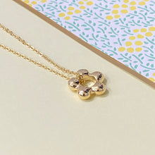 Donut Flower Necklace 甜甜圈花兒項鍊