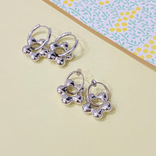 Donut Flower Earrings 甜甜圈花兒925耳環/耳夾