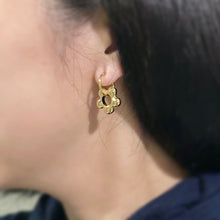Donut Flower Earrings 甜甜圈花兒925耳環/耳夾