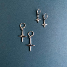 Cross Star Earrings (L) 十字守護星耳環/耳夾