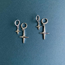 Cross Star Earrings (L) 十字守護星耳環/耳夾