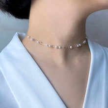 Little Pearl Invisible Choker/Bracelet 2 in 1