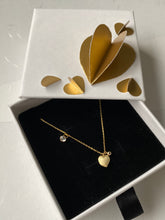 Love Heart Necklace 小愛心晶鑽項鍊