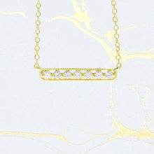 Precious Stones Gold Necklace