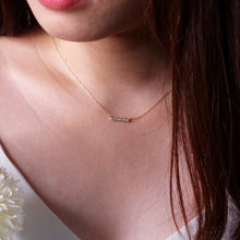 Precious Stones Gold Necklace
