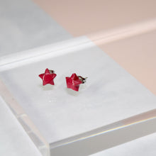Lucky Star Earrings (Fuchsia)