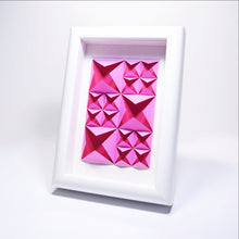 3D Paper Art Frame (Pink/white)