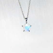 月亮和星星銀項鍊