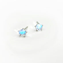 Moon & Star Silver Earrings
