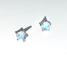 Moon & Star Silver Earrings