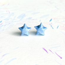 Lucky Star Earrings (Blue)