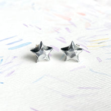 摺紙幸運星925耳環(銀) Lucky Star 925 Earrings (Silver)