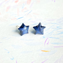 Lucky Star Earrings (Space Blue)