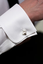 Platinum Diamond Classic Cuff Links