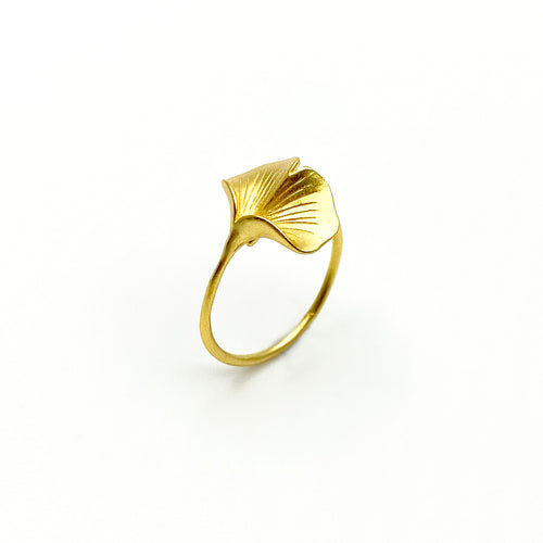Ginkgo 18K Gold Ring