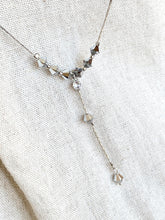 Antique Swarovski Silver Crystal Necklace