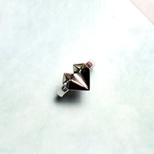 Diamond Heart 18K White Gold Ring