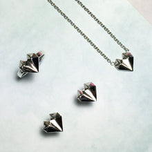 Diamond Heart 18K White Gold Necklace
