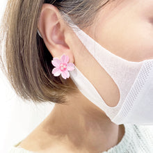 Sakura Earrings/ Clips (Pink)