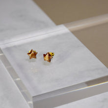 摺紙幸運星925耳環(銅) Lucky Star Earrings (Copper)
