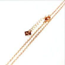 經典 14K 玫瑰金項鍊