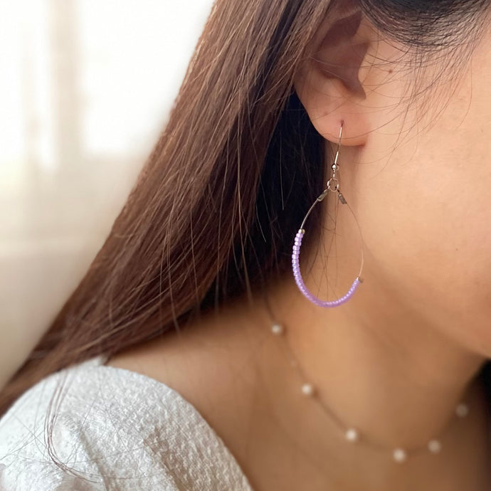 Droplet Earrings (Lavender)