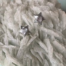 周年慶限定-銀箔幸運星925耳環/耳夾