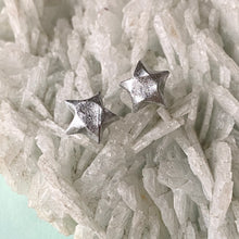 周年慶限定-銀箔幸運星925耳環/耳夾