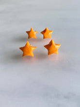 Lucky Star Earrings (Orange)