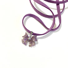 Bow Necklace 蝴蝶結項鍊 (紫金色)