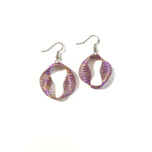 Bow Earrings (Golden Purple) 紫金色蝴蝶結耳環