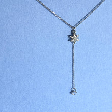 Snowflakes White Gold 925 Necklace