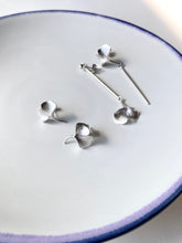 銀杏 18K 金吊式耳環