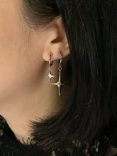 Cross Star Earrings 十字守護星耳環/耳夾