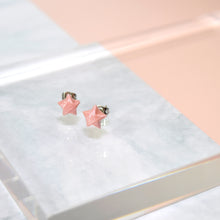 Lucky Star Earrings (Pink)
