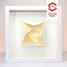 3D Paper Art Frame (White Rose)