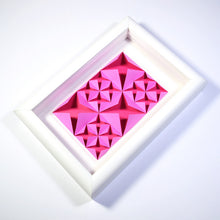 3D Paper Art Frame (Pink/white)
