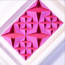 3D Paper Art Frame (Pink/white)
