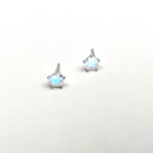 Moon & Star Silver Earrings