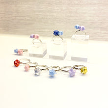 Double Lucky Star Ring (Purple+Blue)