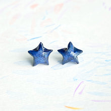 Lucky Star Earrings (Space Blue)