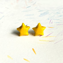 Lucky Star Earrings (Yellow)