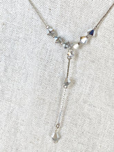 Antique Swarovski Silver Crystal Necklace