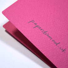 Valentine's Card (Fuchsia)
